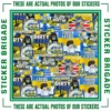 Leeds Mixed Design Sticker Bundle