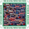 Rangers Mixed Design Sticker Bundle