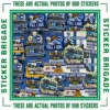 Brighton Mixed Design Sticker Bundle