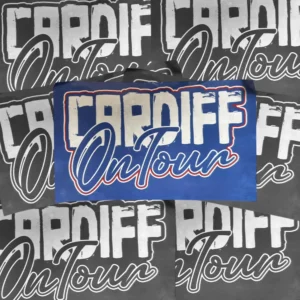 Cardiff On Tour Stickers