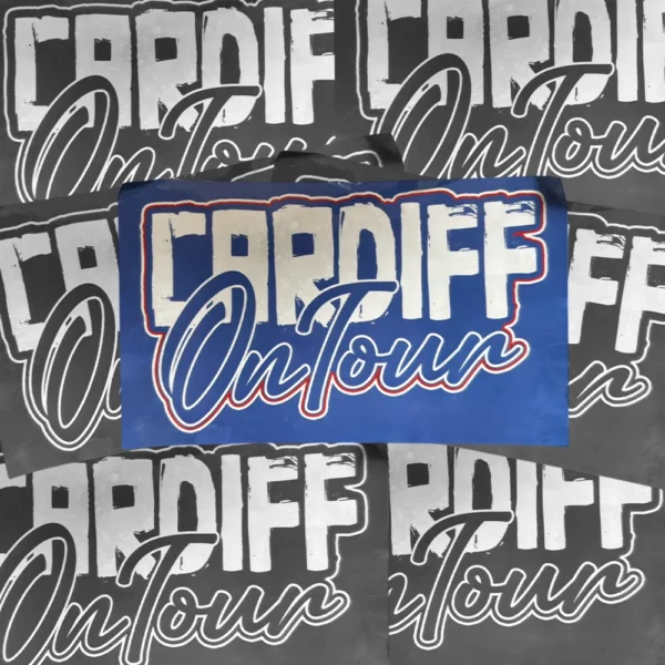 Cardiff On Tour Stickers