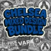 Chelsea Mixed Design Sticker Bundle