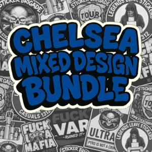 Chelsea Mixed Design Sticker Bundle