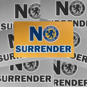 No Surrender - Chelsea Stickers