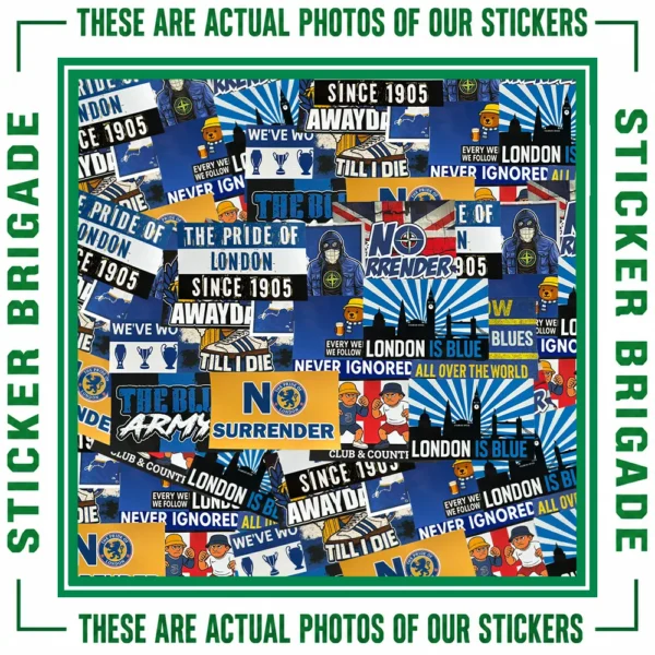 Chelsea Mixed Design Sticker Bundle