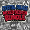 Crystal Palace Mixed Design Sticker Bundle