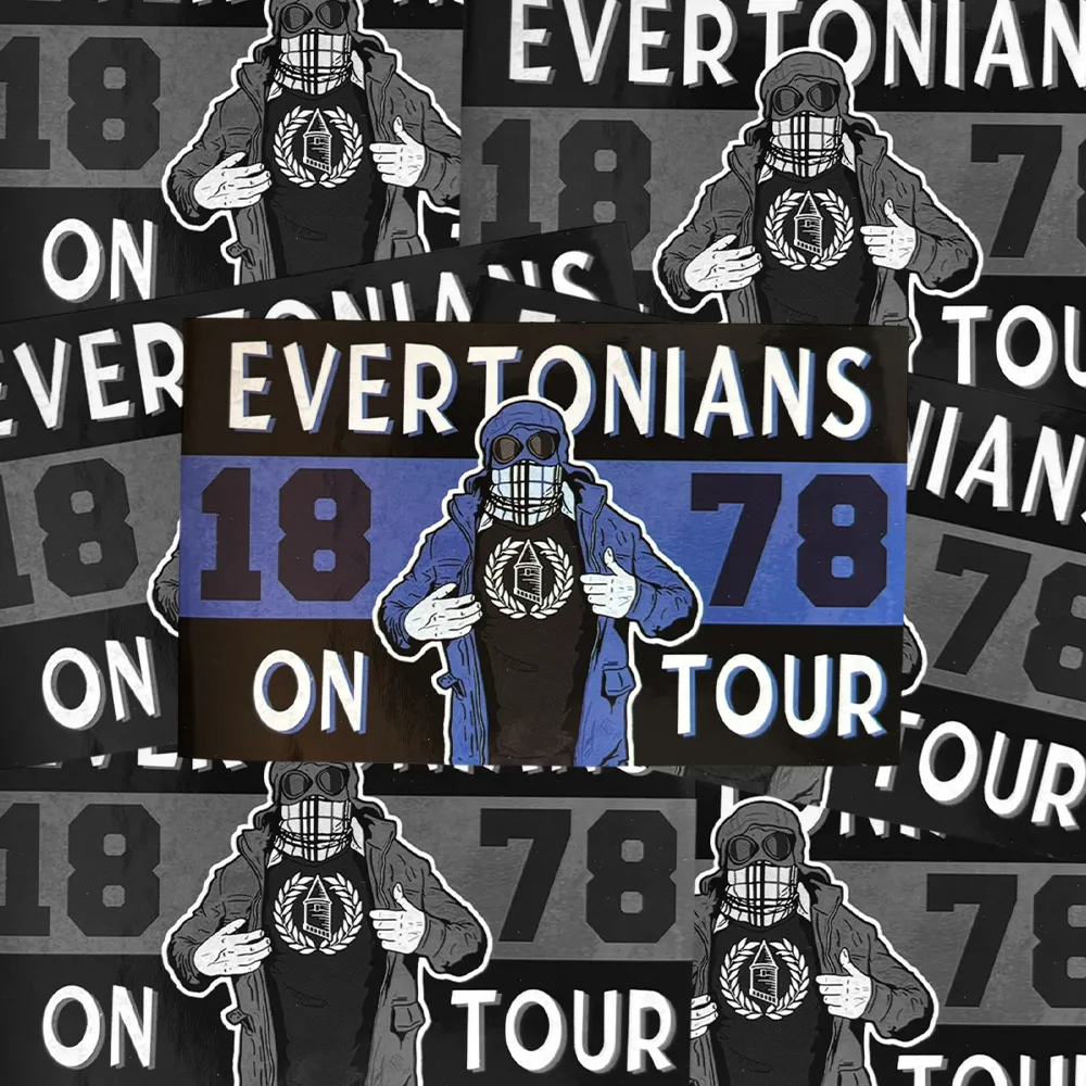 Evertonians On Tour - Everton Stickers
