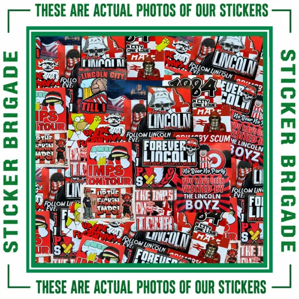 Lincoln City Mixed Design Sticker Bundle
