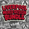 Liverpool Mixed Design Sticker Bundle