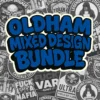 Oldham Mixed Design Sticker Bundle