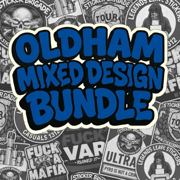 Oldham Mixed Design Sticker Bundle