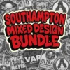 Southampton Mixed Design Sticker Bundle