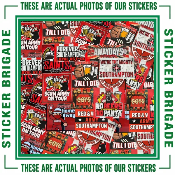Southampton Mixed Design Sticker Bundle