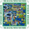 Mansfield Town Mixed Design Sticker Bundle