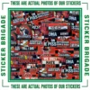 Nottingham Forest Mixed Design Sticker Bundle
