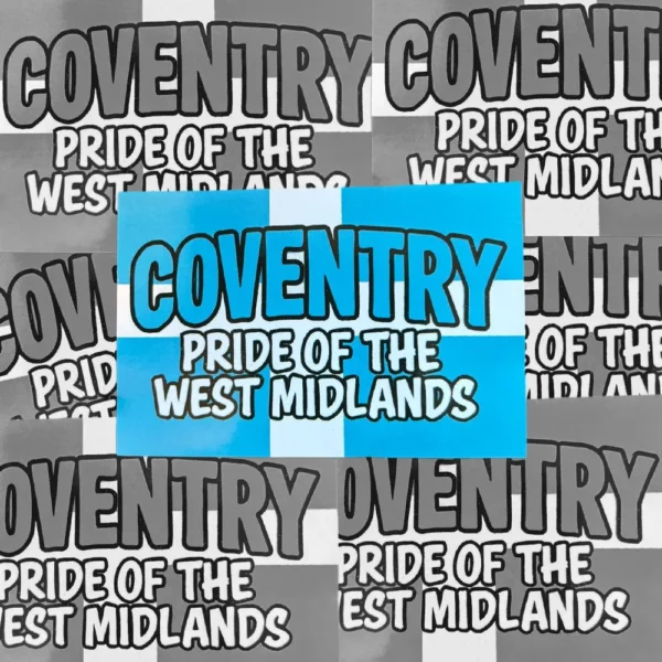 Pride of the West Midlands - Coventry City Stickers