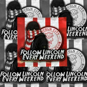 Follow Lincoln Every Weekend Stickers