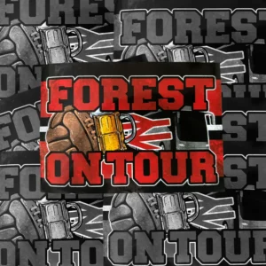 On Tour - Nottingham Forest Stickers