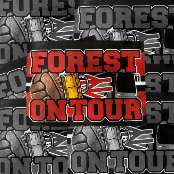 On Tour - Nottingham Forest Stickers