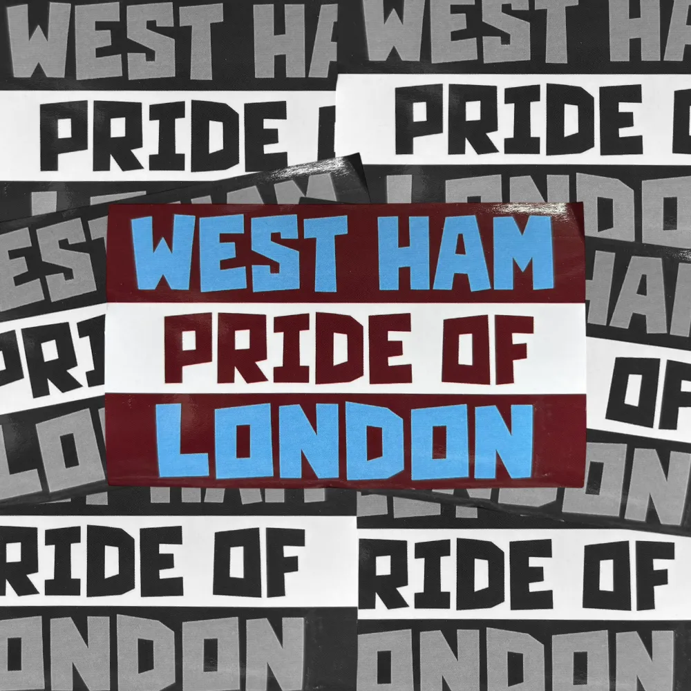 Pride of London - West Ham Stickers