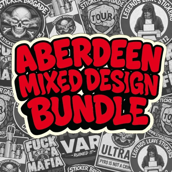Aberdeen Mixed Design Bundle Stickers Aberdeen Mixed Design Sticker Bundle